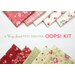 The 10 fabrics included in the A Very Sweet Patchwork BOM - Oops Kit, staged on a white background.