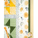 A close up shot of the quilt to demonstrate border and binding details.