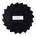 A top-down shot of fanned out black Confetti Cottons 5