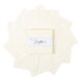 A top-down shot of fanned out off-white Confetti Cottons 5
