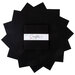 A top-down shot of fanned out black Confetti Cottons 10