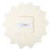 A top-down shot of fanned out cream Confetti Cottons 10