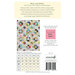 The back of the pattern, showing fabric and supply requirements.