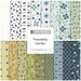 A collection of fabric patterns featuring florals and butterflies in various colors, titled Friendship Garden.