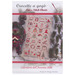 Front of pattern showing a picture of the completed project staged with holiday decor.