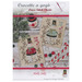 Front of pattern showing a picture of the completed project staged with holiday decor.