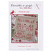 Front of pattern showing a picture of the completed project staged with holiday decor.