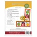 Back cover of the pattern listing project requirements and recommended notions.