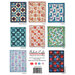 The back of the book with images of each of the designs included.
