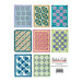 The back of the book with images of each of the designs included.