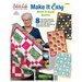 The front of the Make It Easy With 3-Yard Quilts book, featuring Donna Robertson holding up a quilt.