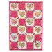 A full digital image of the Amore quilt design.