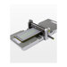 A die-cutting machine with the GO! Cutting Mat positioned atop a die inside, ready for use.