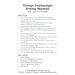Back of the pattern listing project requirements.