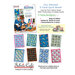 The back of the book with images of each of the designs included.