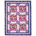 A full digital image of the Blissful quilt design.