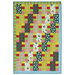 A full digital image of the Fiesta quilt design.