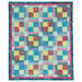 A full digital image of the Prismatic quilt design.