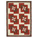 A full digital image of the Dazzle quilt design.
