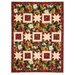 A full digital image of the Fascination quilt design.
