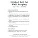 The back of the pattern showing the required materials.