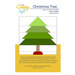 The front of the Christmas Tree Quilt Block Pattern. 