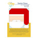 The front of the Santa Claus Quilt Block Pattern. 