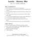 Back cover of pattern, listing project requirements.