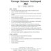 Back cover of pattern, listing project requirements.