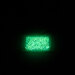 The Ice Glow Mill Hill seed beads shine brightly in the dark, creating a beautiful, luminous effect. 