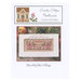 Front of the September Mini Village pattern by Country Cottage Needleworks, featuring a stitched scene of a village in September.