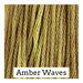 A gold swatch of Classic Colorworks floss.