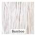 A white swatch of Classic Colorworks floss. 