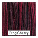 A dark red swatch of Classic Colorworks floss. 