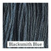 A midnight blue swatch of Classic Colorworks floss. 
