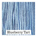 A blue swatch of Classic Colorworks floss.