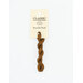 A skein of sienna brown embroidery floss, twisted and bundled, with a cream and black label featuring the brand name and color information.