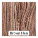 A light brown swatch of Classic Colorworks floss. 