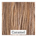 A tan swatch of Classic Colorworks floss. 