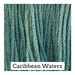 A ocean blue swatch of Classic Colorworks floss. 