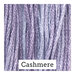 A light periwinkle swatch of Classic Colorworks floss.