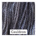 A blue gray swatch of Classic Colorworks floss. 