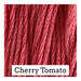 A rose red swatch of Classic Colorworks floss.