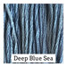 A medium blue swatch of Classic Colorworks floss.