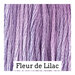 A light purple swatch of Classic Colorworks floss. 