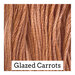A peach swatch of Classic Colorworks floss. 