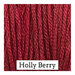 A red swatch of Classic Colorworks floss. 