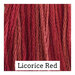 A red swatch of Classic Colorworks floss. 