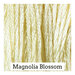 A cream swatch of Classic Colorworks floss.
