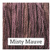 A muted purple swatch of Classic Colorworks floss.